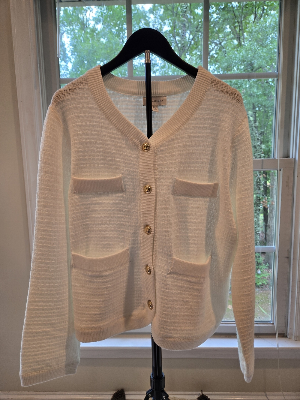 Women's Free Assembly Button-Front Knit Cardigan Sweater XXL (20)